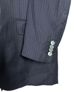 StanBridge Wool Pinstripe Navy Slimfit Blazer - EU 50