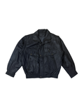 Vintage 80s/90s 2in1 Genuine Lambskin Leather Vest / Jacket with Detachable Sleeves