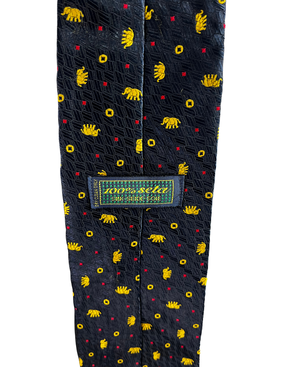 Elephant Land Neckties 9.5 cm