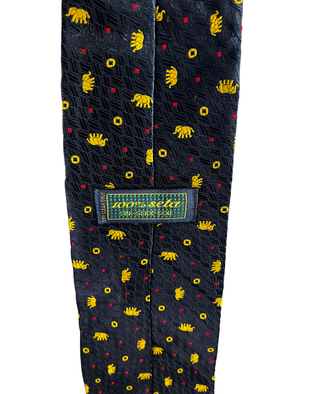 Elephant Land Neckties 9.5 cm