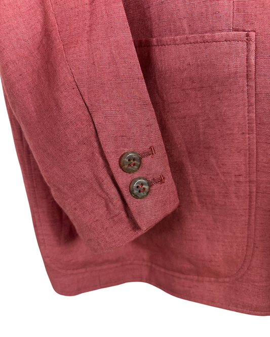 The Red Point Linen Blend Blazer - Size 54