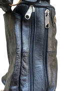 Y2K Genuine Leather Shoulder Bag
