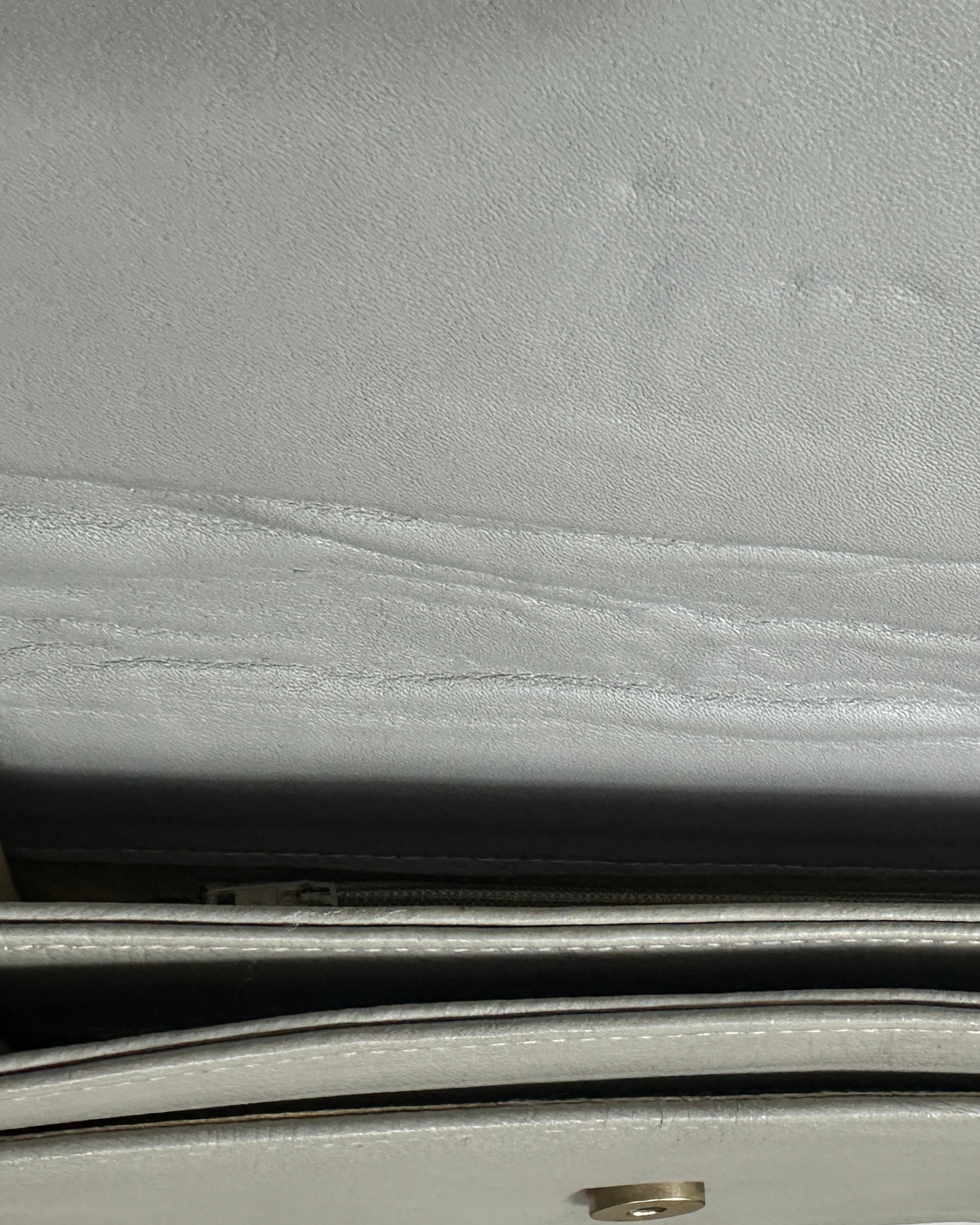 Two-Tone Python Embossed Crossbody Bag