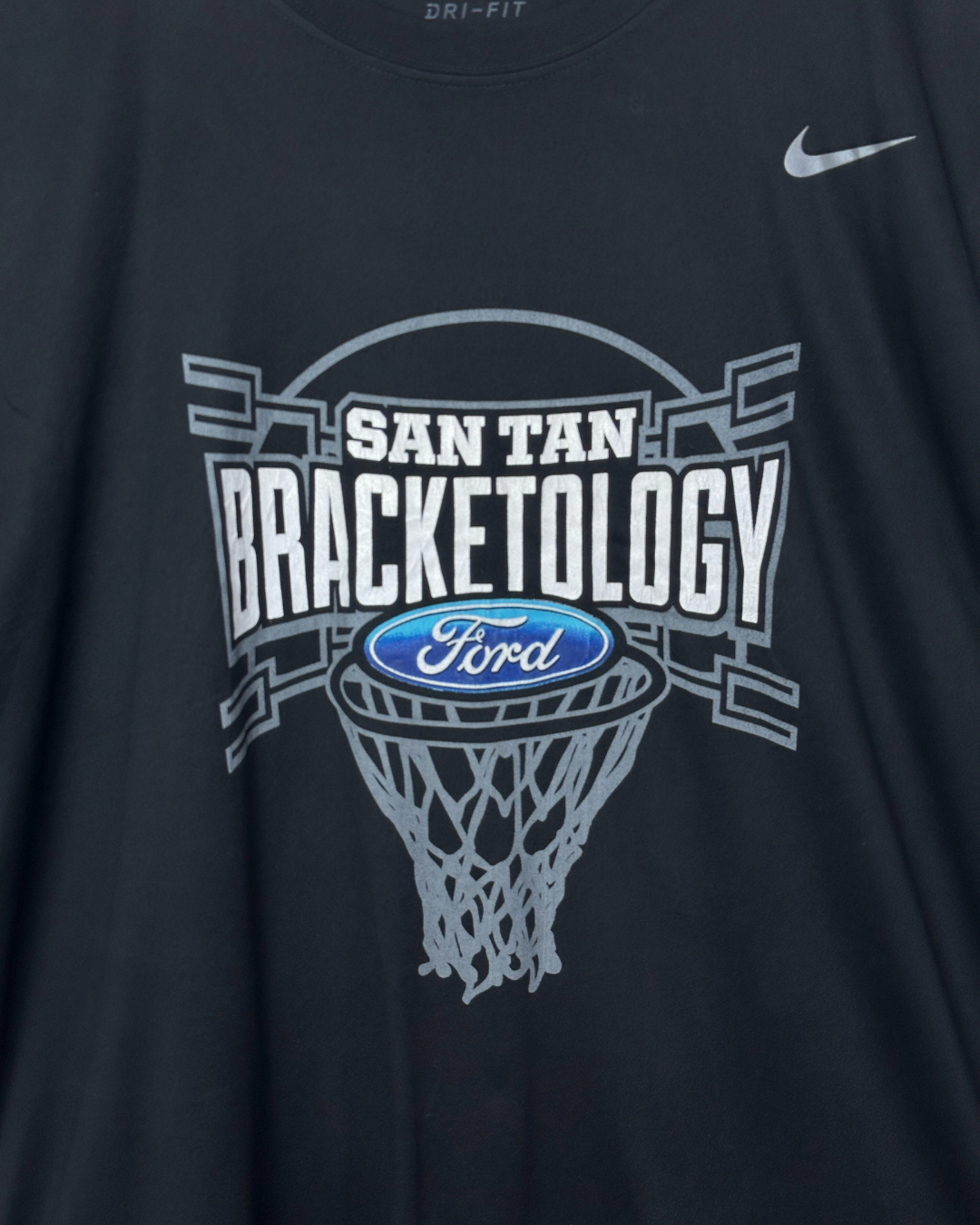 2018 Nike San Tan Ford Bracketology Dri-FIT Basketball T-Shirt 2XL