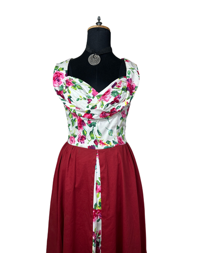 Lindy Bop Vintage-Style Floral Dress