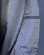 Vintage Blue Full Suit with Patterned Lining