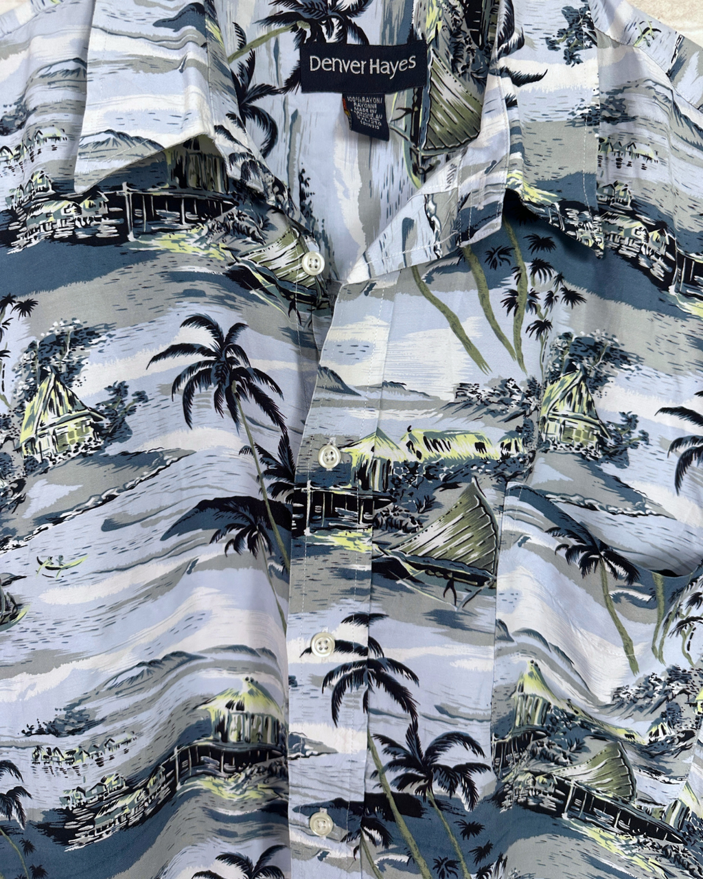 Denver Hayes Hawaiian Shirt 2XL