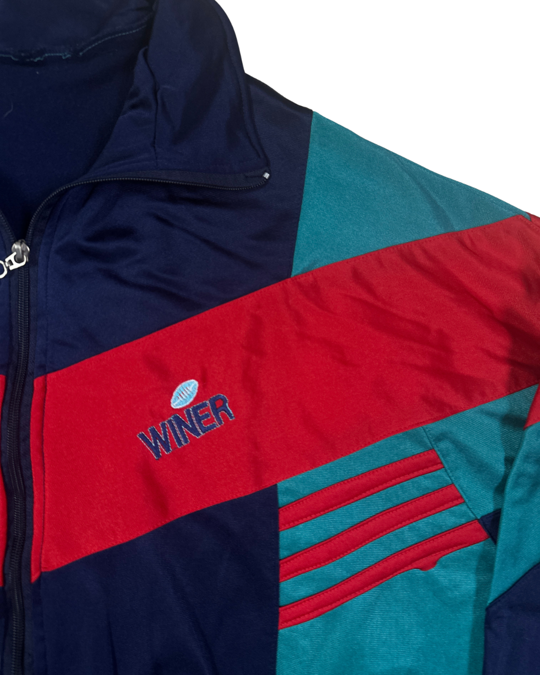 Vintage Winer 80s Colorblock Windbreaker