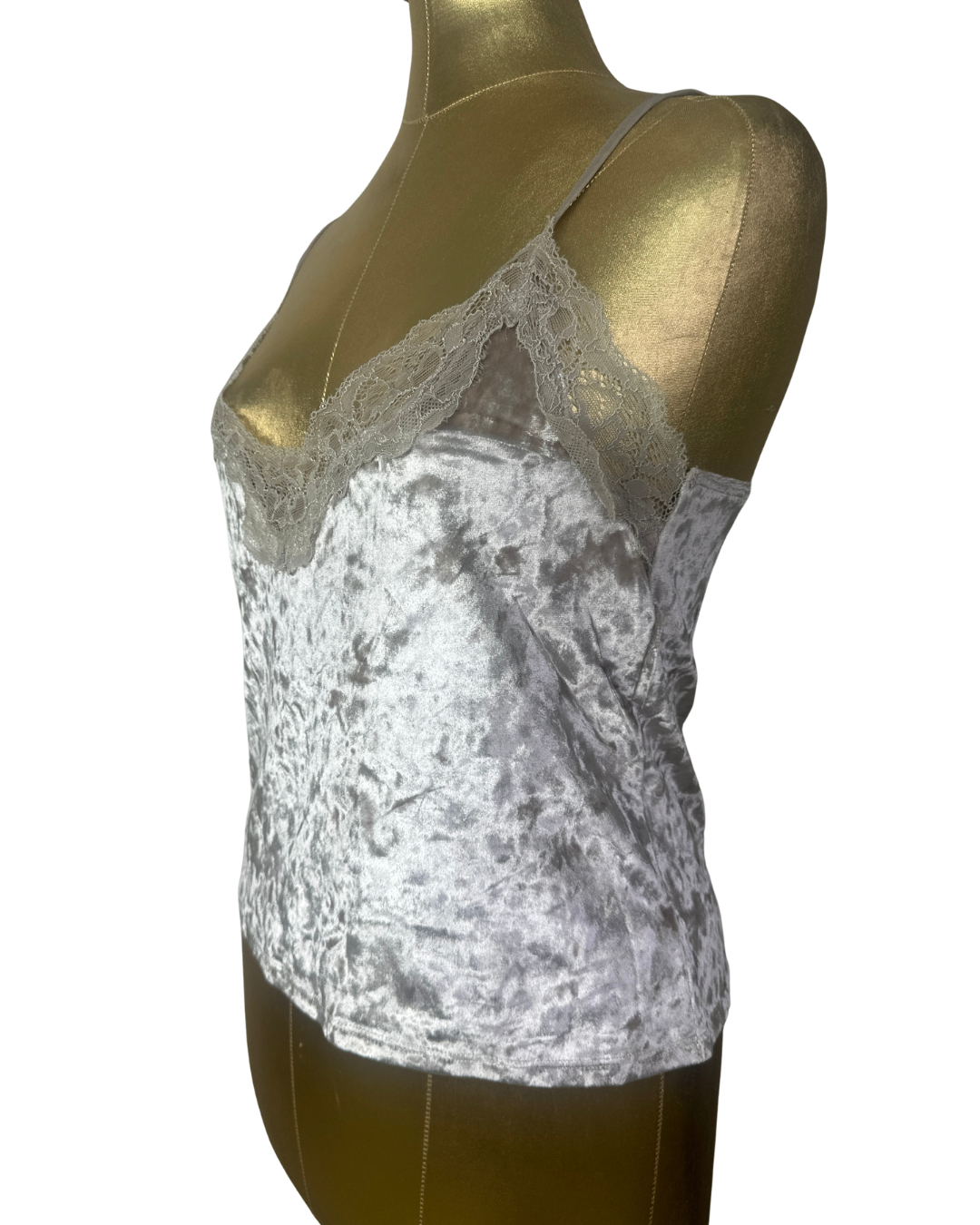 Factorie Velvet Cami Top - Medium
