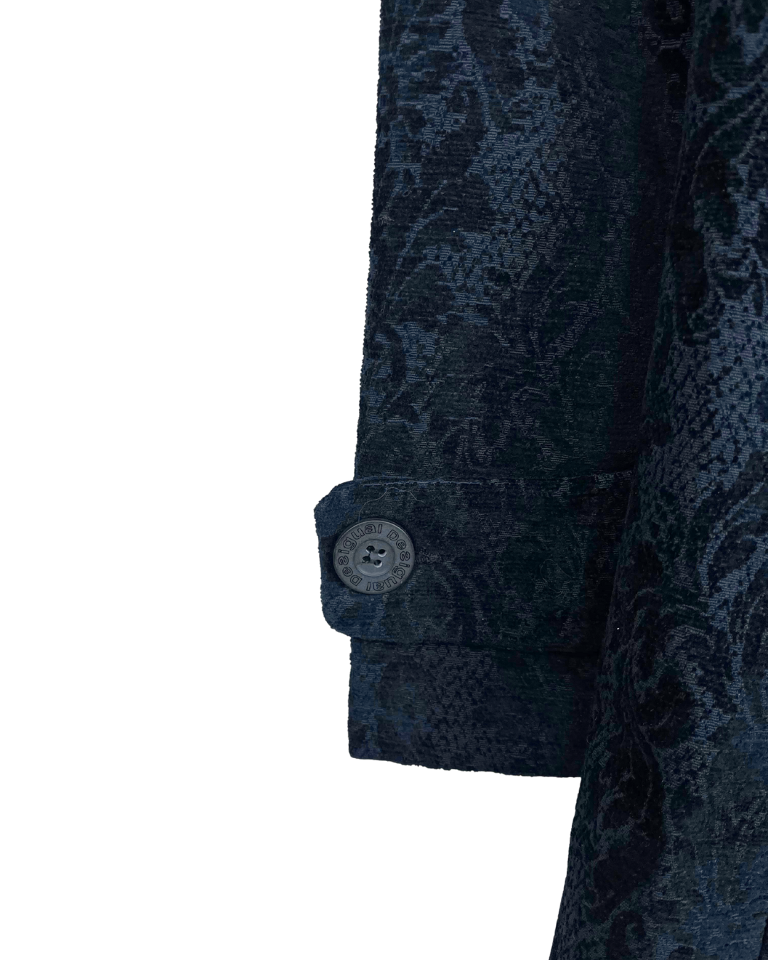 Desigual Women's Floral Pattern Coat - EU 36