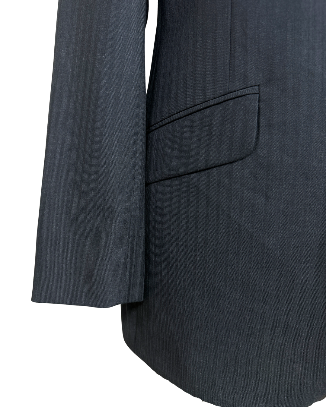 Marcus Hill Pinstripe Blazer