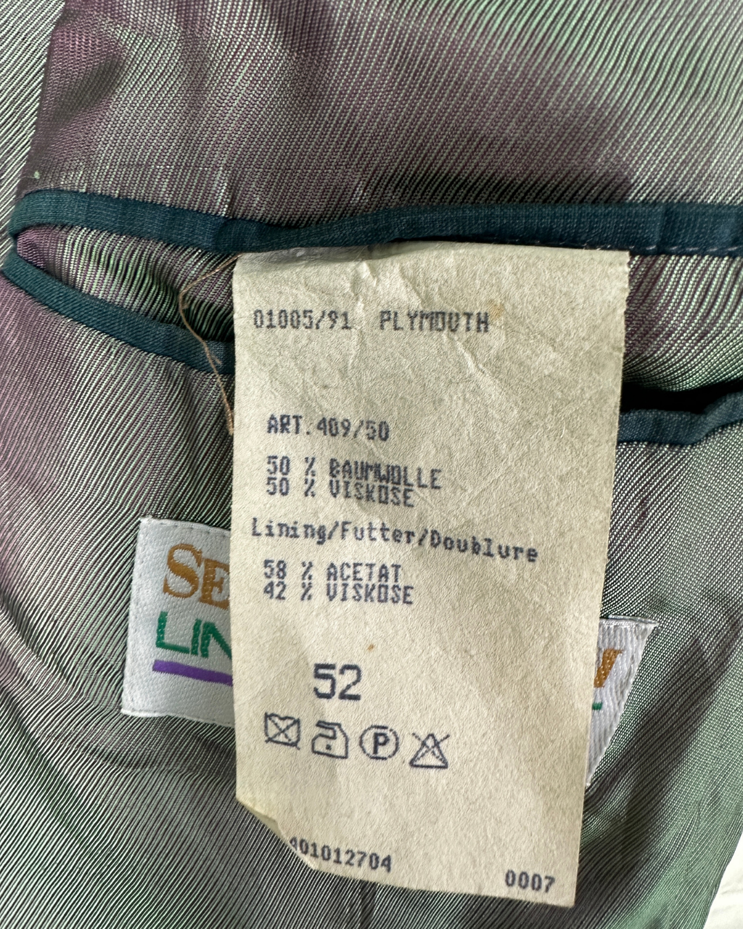 Vintage Sergio Albani Double Breasted Blazer - 52