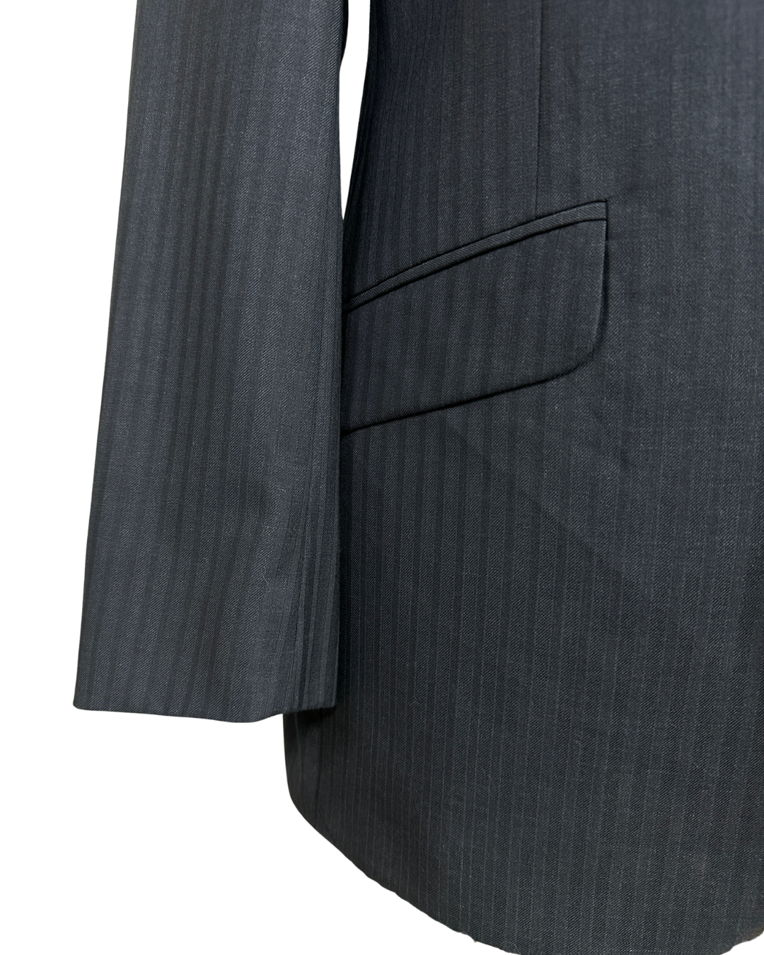 Marcus Hill Pinstripe Blazer