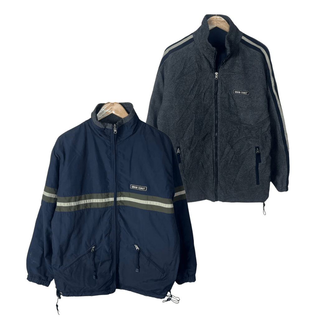 2in1 Double - faced Green Coast Jacket 2XL - Funkify
