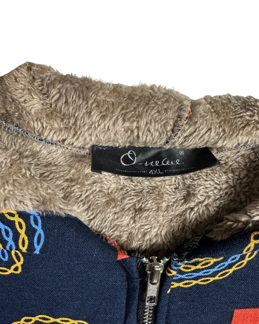 Fur-lined Jacket 4XL