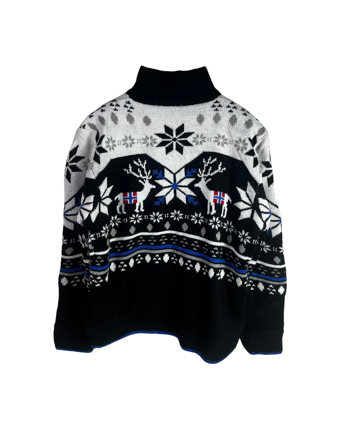 Nebulus Fleece-Lined Christmas Themed Jacket - Large