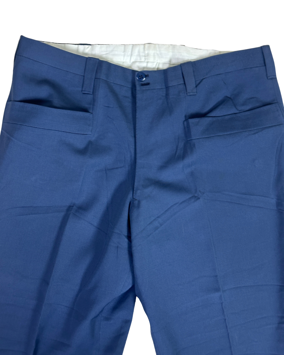 Vintage Blue Full Suit with Patterned Lining