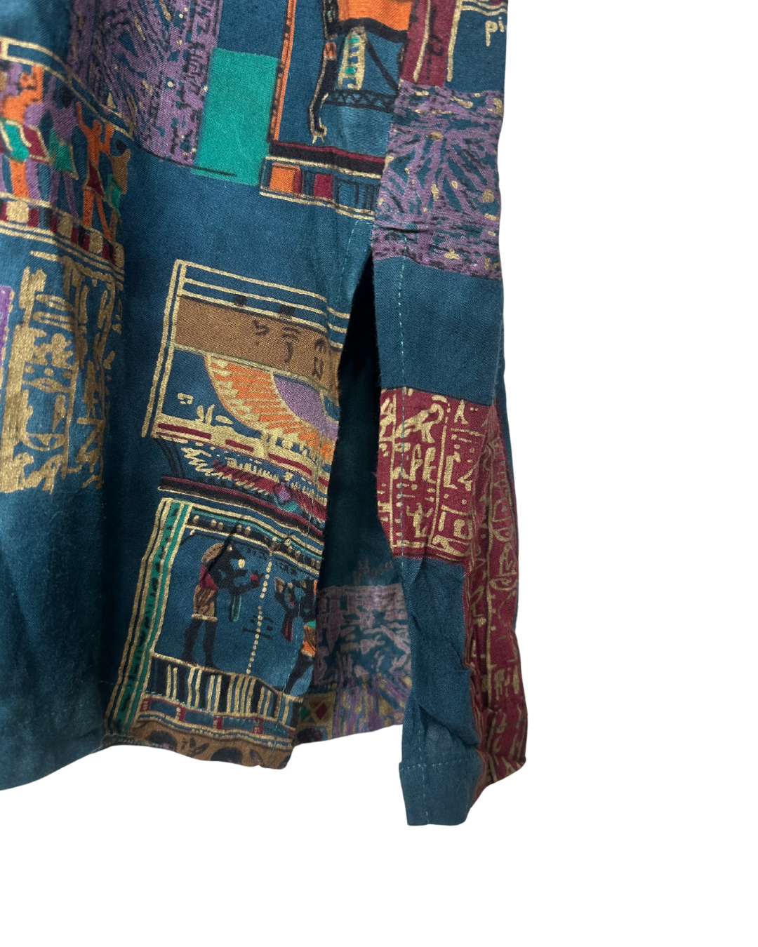 Ancient Egyptian Pattern Blouse