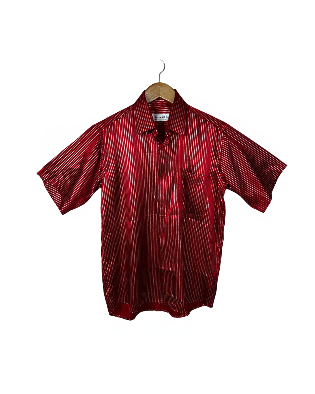 Vintage 90s Metallic Stripe Shirt