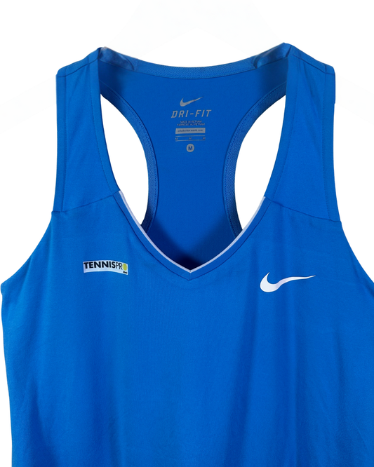 Nike Dri-Fit Women’s Tennis PRO Blue Tank Dress - Medium