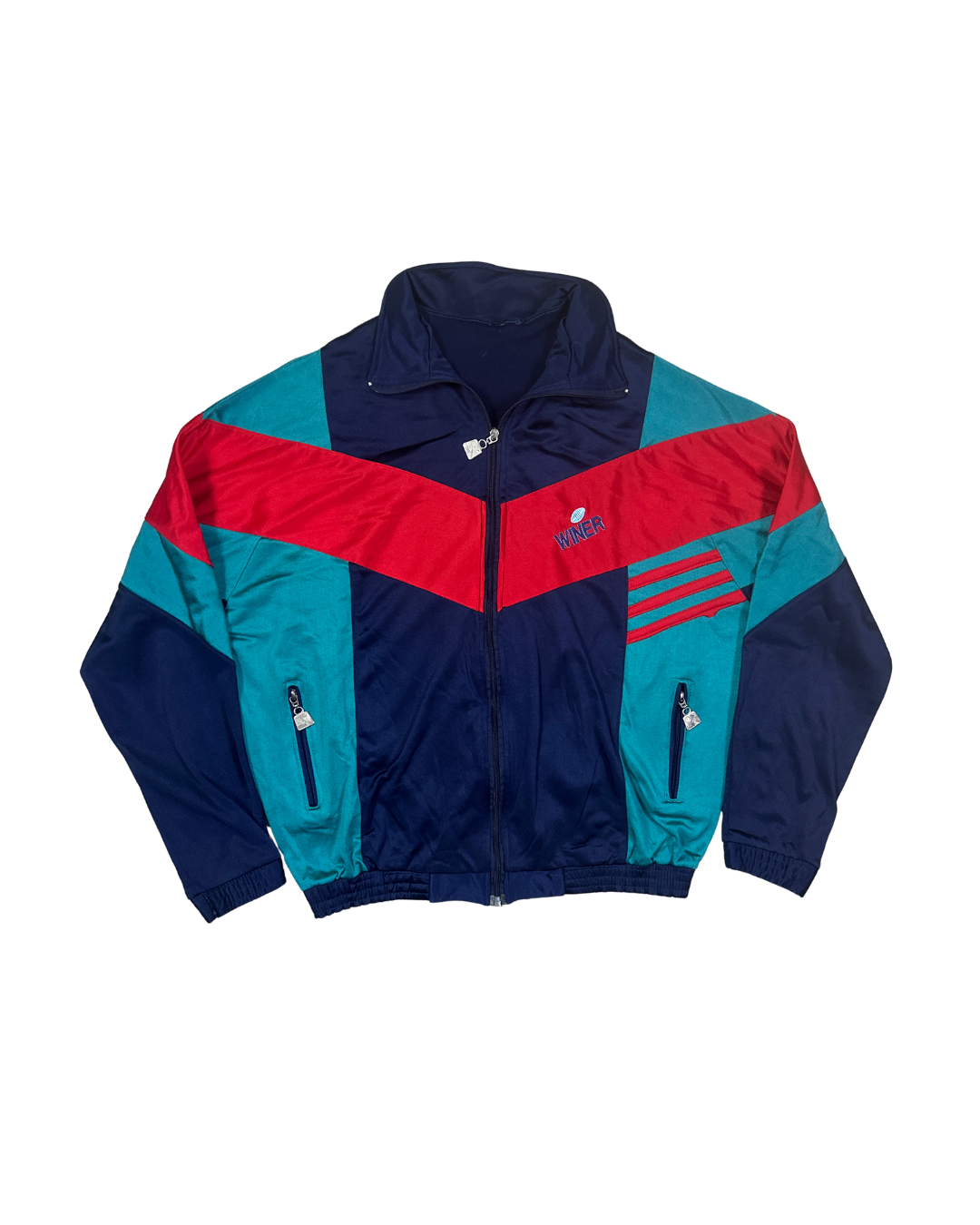 Vintage Winer 80s Colorblock Windbreaker