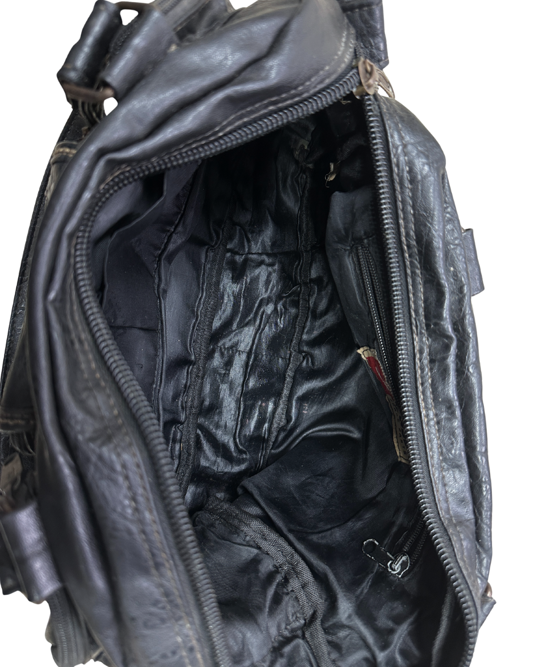 Rare Vintage Y2K Diesel Grunge Genuine Leather Handbag/Crossbody