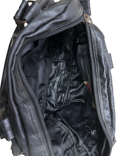 Rare Vintage Y2K Diesel Grunge Genuine Leather Handbag/Crossbody