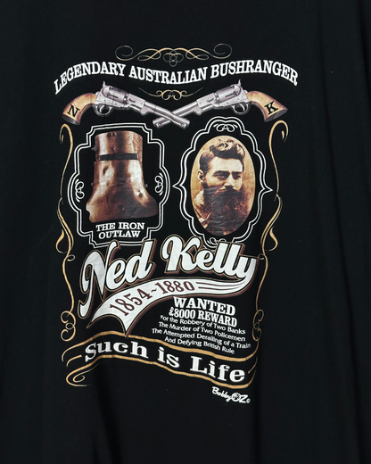 Ned Kelly Graphic T-shirt 4XL