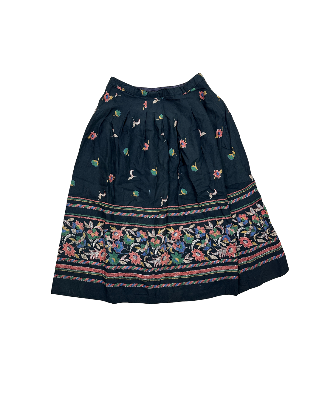 Vintage Kappani Patterned Skirt