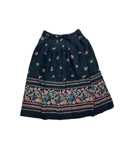 Vintage Kappani Patterned Skirt