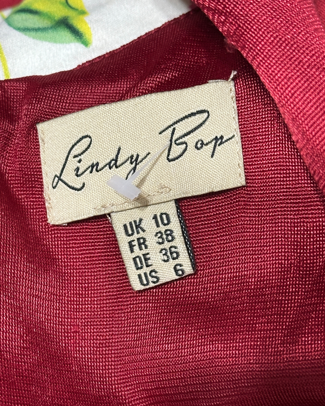 Lindy Bop Vintage-Style Floral Dress