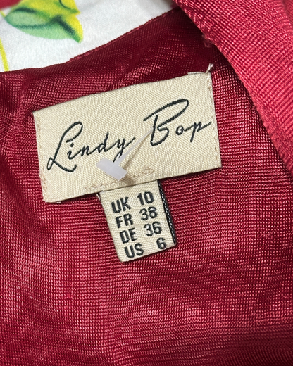 Lindy Bop Vintage-Style Floral Dress