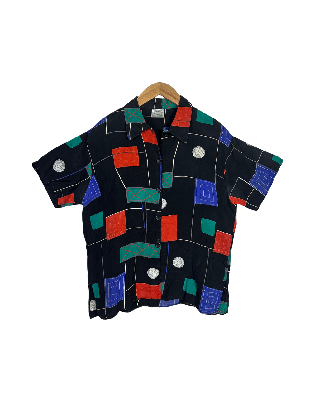 Vintage St. Bernard Women's Shirt w/ Shoulder Pads