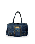 Esprit Y2K Multi-Pocket Denim Shoulder Bag