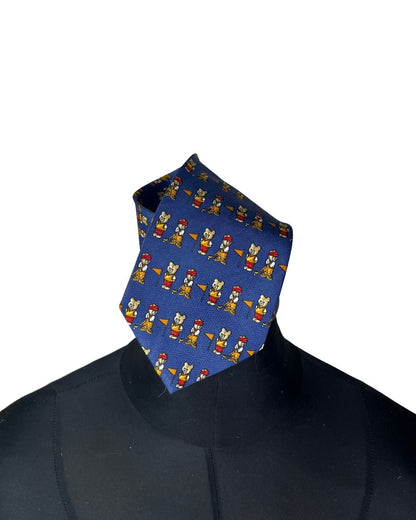 Golfing Teddy Bears necktie 10 cm