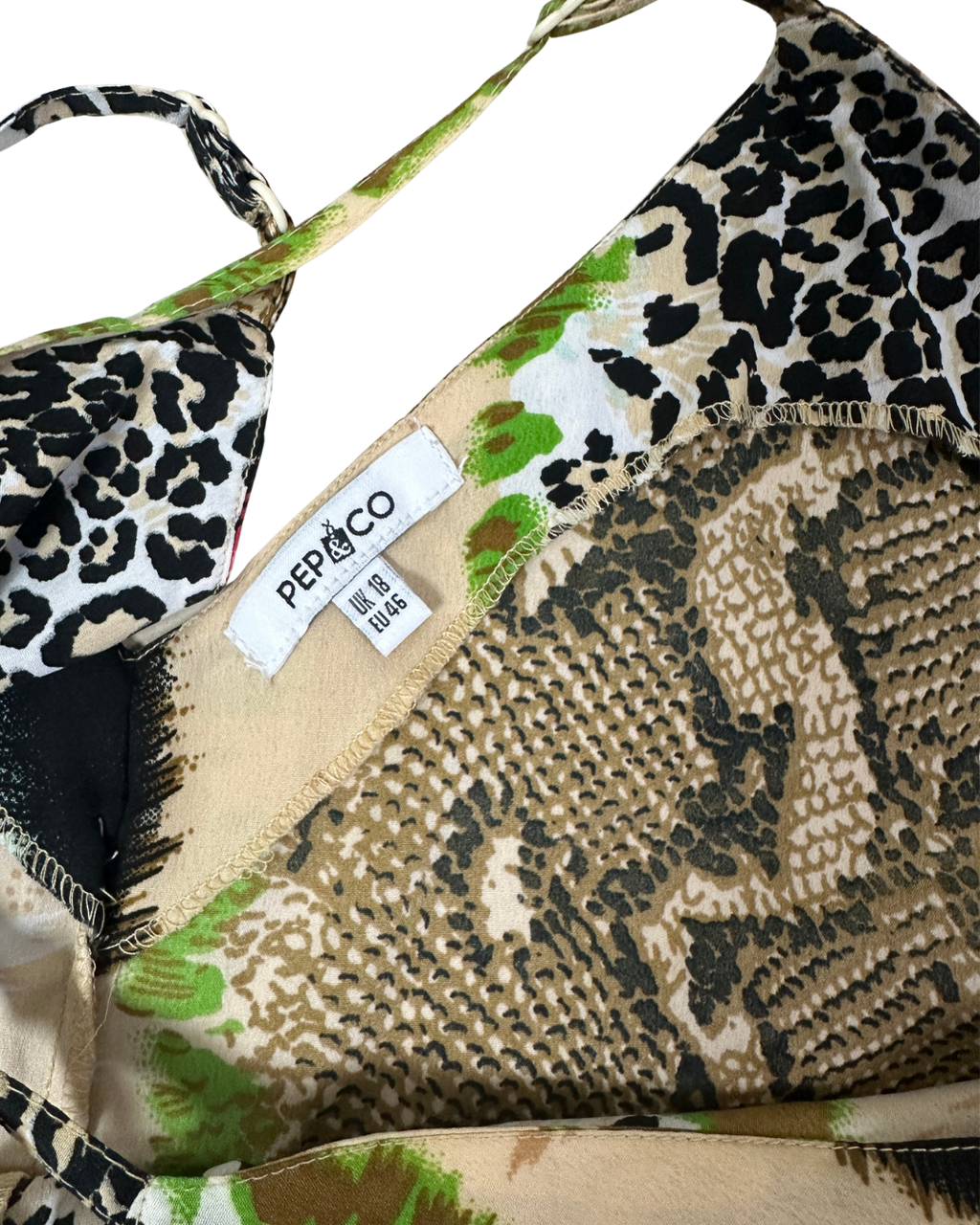 Pep & Co Mixed Animal Print Cami Top - XL