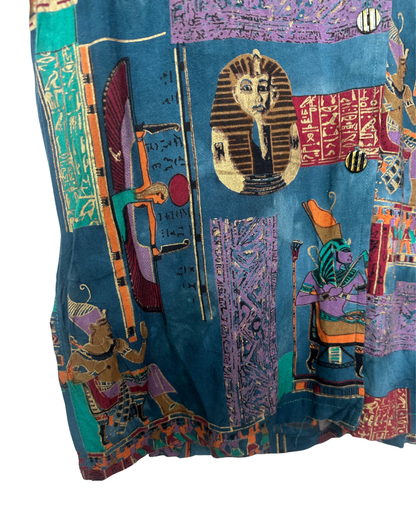 Ancient Egyptian Pattern Blouse