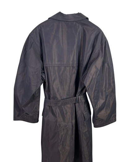 Vintage Alta Moda Belted Oversized Trench Coat - Made in Italy