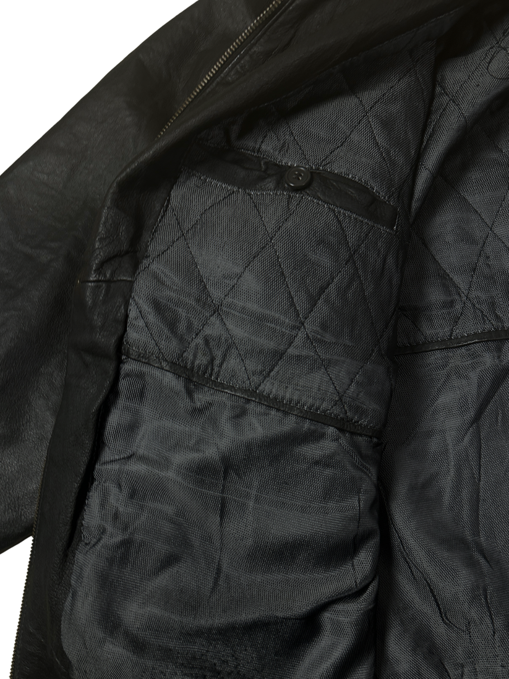 Vintage 80s/90s 2in1 Genuine Lambskin Leather Vest / Jacket with Detachable Sleeves