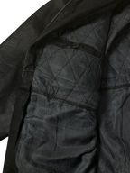 Vintage 80s/90s 2in1 Genuine Lambskin Leather Vest / Jacket with Detachable Sleeves