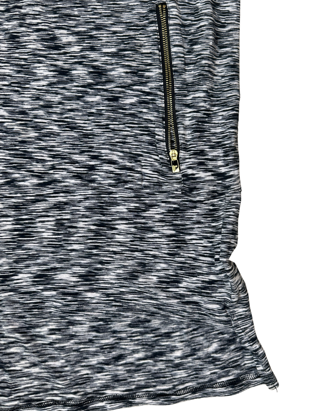 Majestic New York Yankees Space Dye Zipper T-Shirt