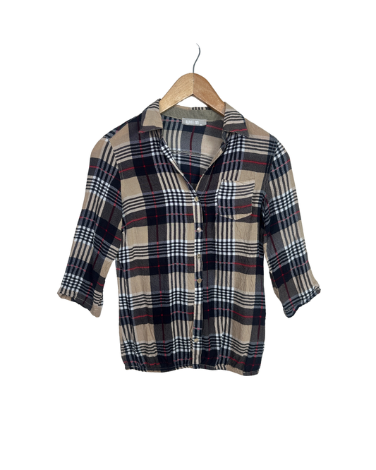 Wem Plaid Women's Shirt - Medium