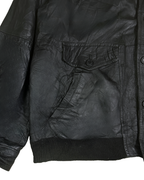 Vintage Genuine Leather Jacket Large