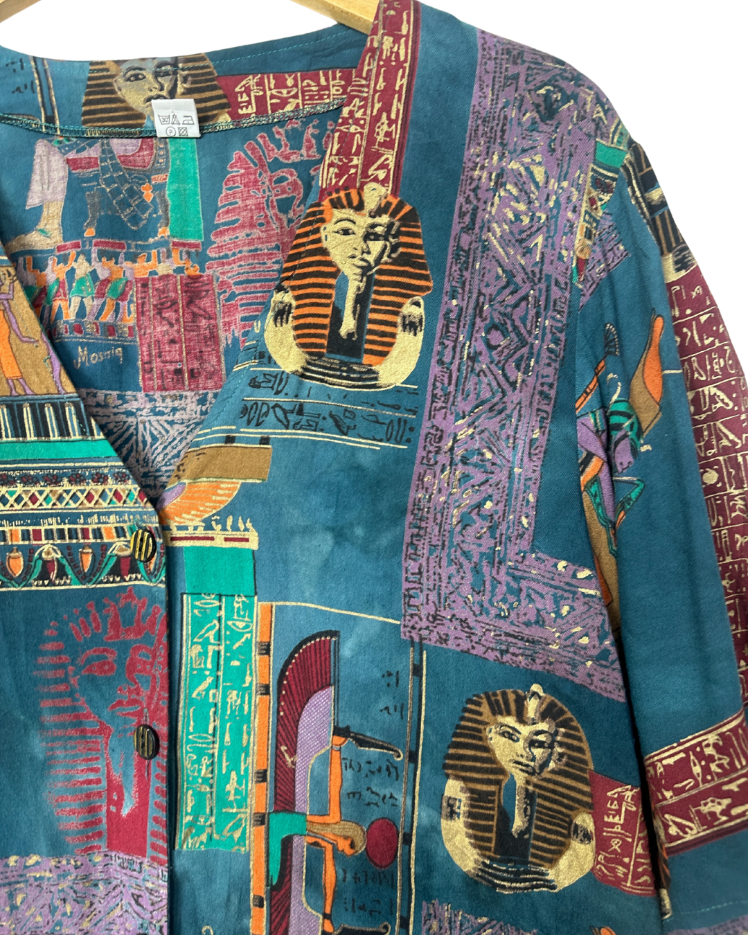 Ancient Egyptian Pattern Blouse