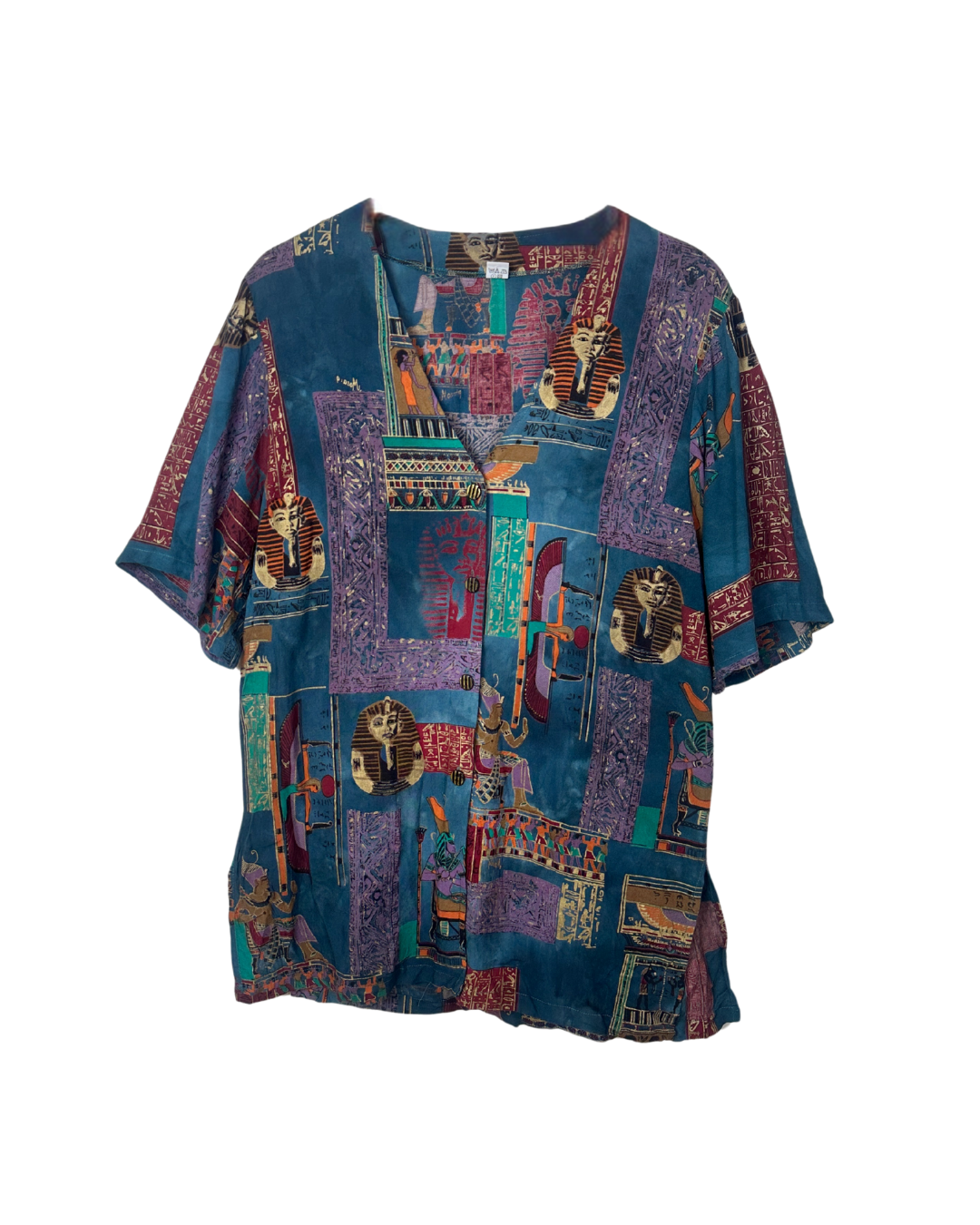 Ancient Egyptian Pattern Blouse