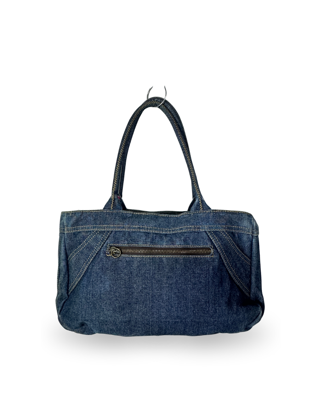 Esprit Y2K Multi-Pocket Denim Shoulder Bag
