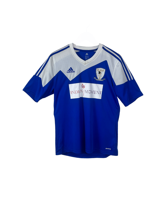 2014 Adidas Blue/white KGC FC Football Shirt Jersey - Medium