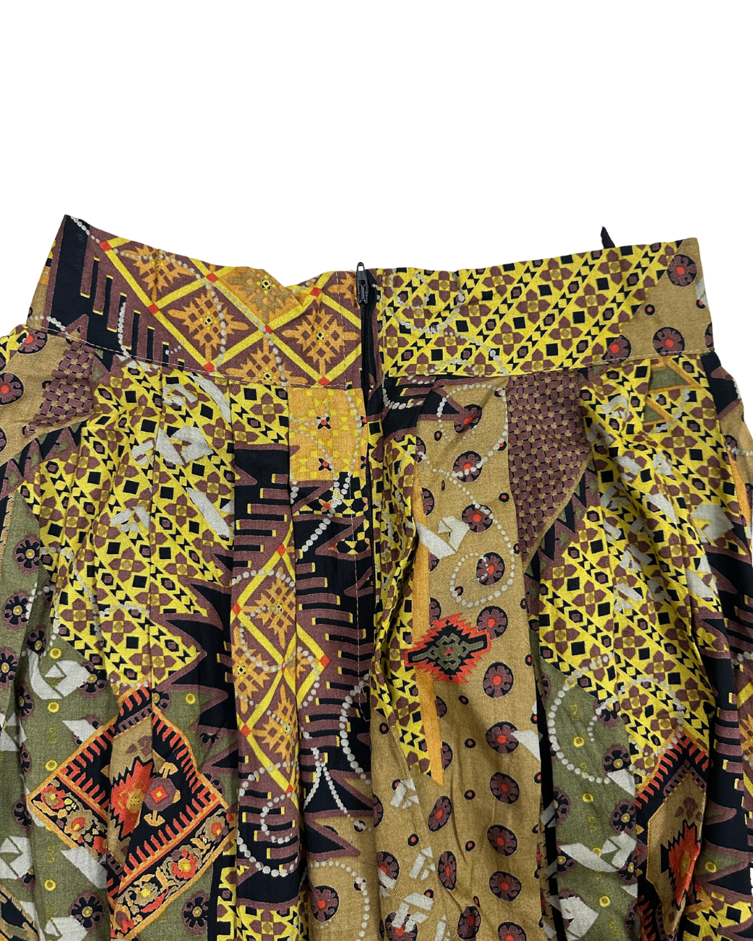 Vintage Creation Lindex Geo Skirt with Pockets
