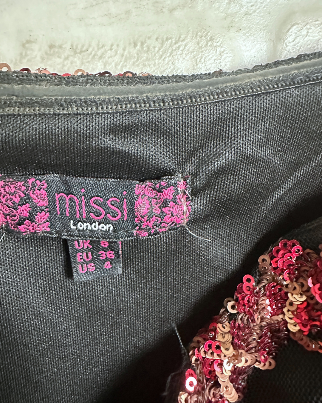 Missi London Sequin Dress - Medium
