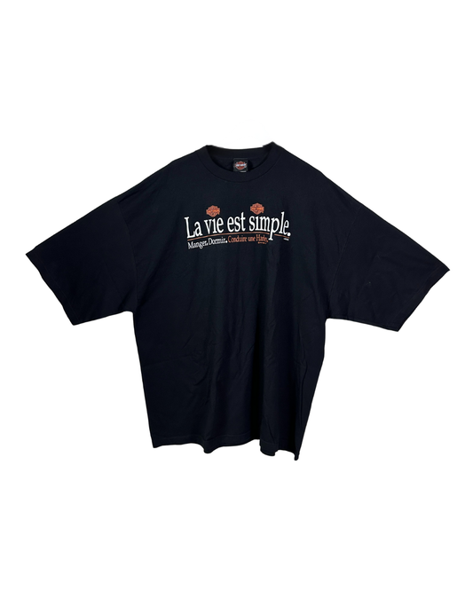 2000 Harley-Davidson Québec Shirt  Oversized 2XL
